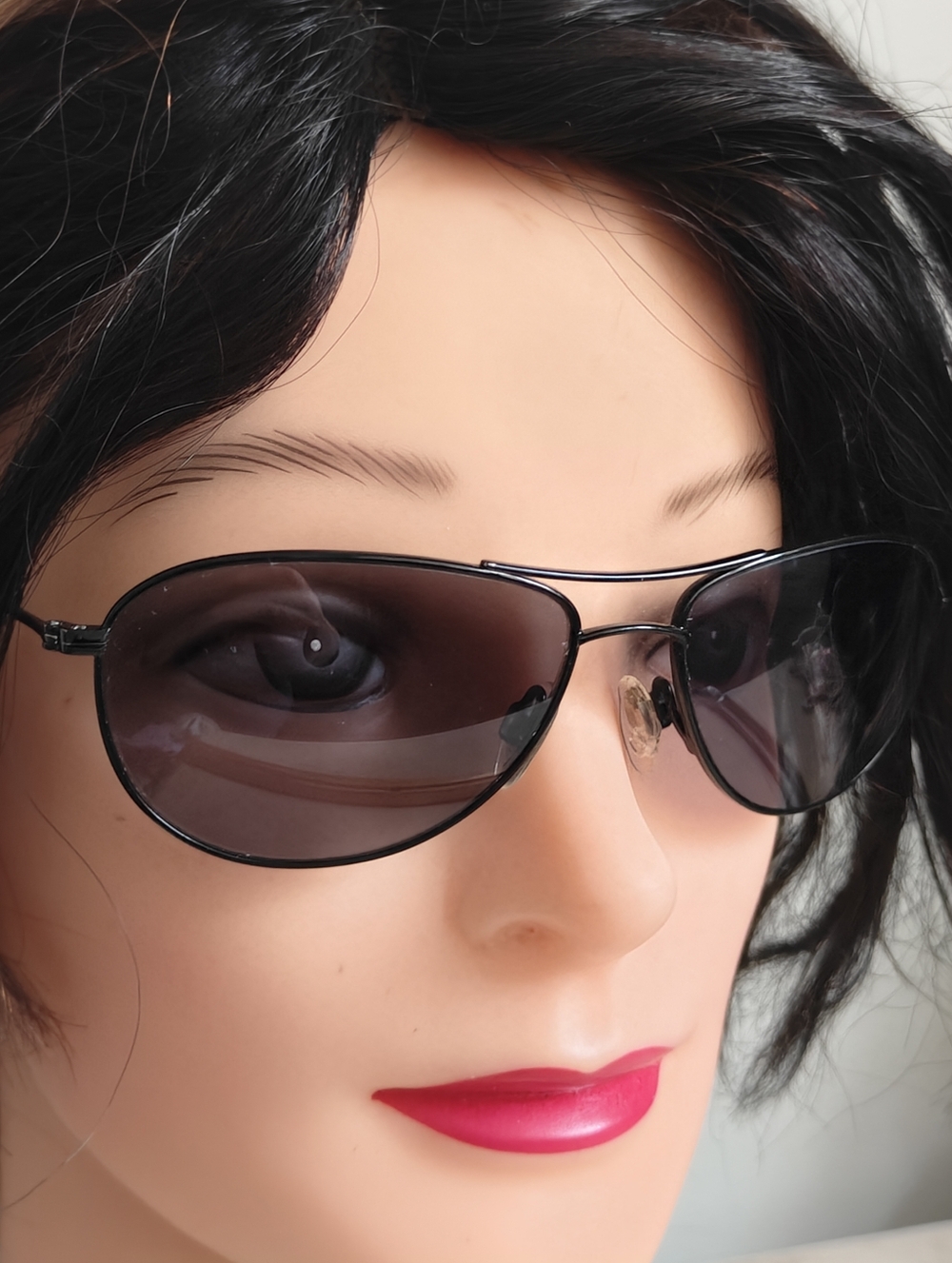 Authentic Maui Jim Aviator Sunglasses Model Baby Beach Titanium